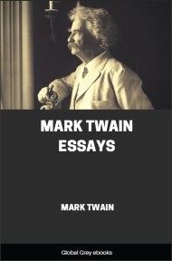 Essays, by Mark Twain - click to see full size image