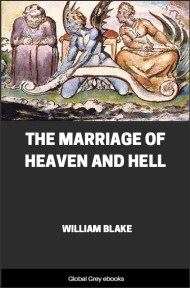 cover page for the Global Grey edition of The Marriage of Heaven and Hell by William Blake