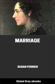 cover page for the Global Grey edition of Marriage by Susan Ferrier