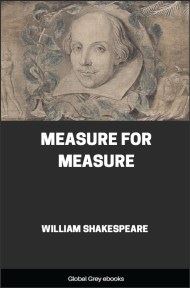 cover page for the Global Grey edition of Measure For Measure by William Shakespeare