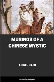 cover page for the Global Grey edition of Musings of a Chinese Mystic by Lionel Giles