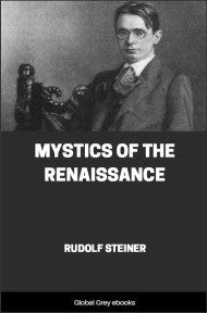 cover page for the Global Grey edition of Mystics of the Renaissance by Rudolf Steiner