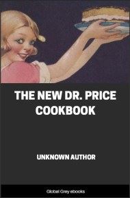 cover page for the Global Grey edition of The New Dr. Price Cookbook by Unknown