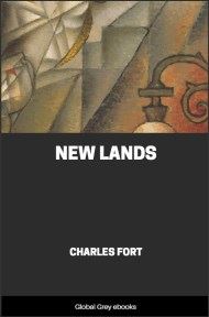cover page for the Global Grey edition of New Lands by Charles Fort