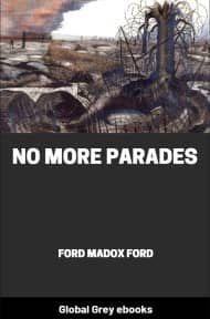 cover page for the Global Grey edition of No More Parades by Ford Madox Ford