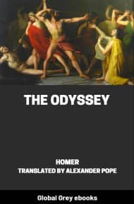 The Odyssey, by Homer - click to see full size image