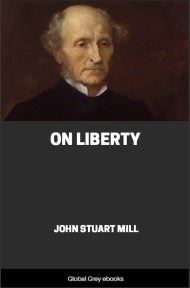 cover page for the Global Grey edition of On Liberty by John Stuart Mill