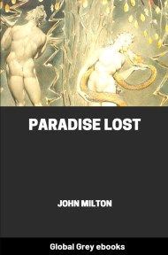 cover page for the Global Grey edition of Paradise Lost by John Milton