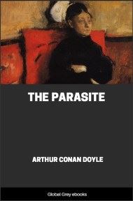 cover page for the Global Grey edition of The Parasite by Arthur Conan Doyle