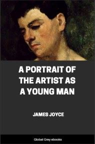 cover page for the Global Grey edition of A Portrait of the Artist as a Young Man by James Joyce