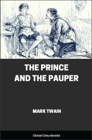 cover page for the Global Grey edition of The Prince and the Pauper by Mark Twain