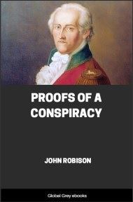 cover page for the Global Grey edition of Proofs of a Conspiracy by John Robison