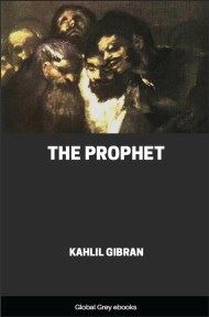 cover page for the Global Grey edition of The Prophet by Kahlil Gibran