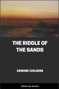 cover page for the Global Grey edition of The Riddle of the Sands by Erskine Childers