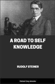 cover page for the Global Grey edition of A Road to Self Knowledge by Rudolf Steiner