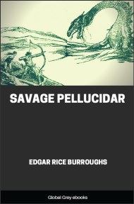 Savage Pellucidar, by Edgar Rice Burroughs - click to see full size image