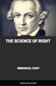 The Science of Right, by Immanuel Kant - click to see full size image