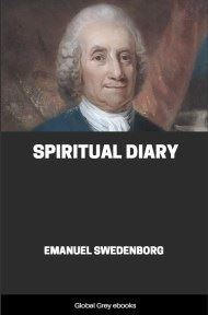 Spiritual Diary, by Emanuel Swedenborg - click to see full size image