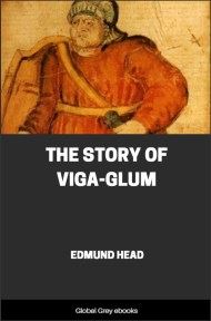 cover page for the Global Grey edition of The Story of Viga-Glum by Edmund Head