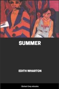 cover page for the Global Grey edition of Summer by Edith Wharton