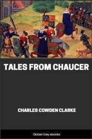 cover page for the Global Grey edition of Tales from Chaucer by Charles Cowden Clarke