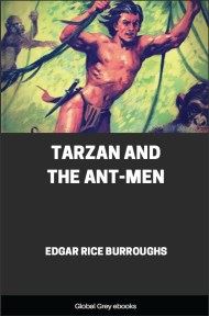 Tarzan and the Ant-Men, by Edgar Rice Burroughs - click to see full size image