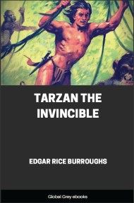 Tarzan the Invincible, by Edgar Rice Burroughs - click to see full size image