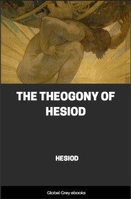 cover page for the Global Grey edition of The Theogony of Hesiod by Hesiod