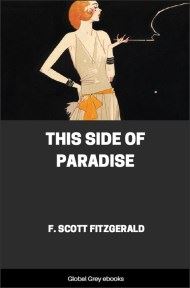 cover page for the Global Grey edition of This Side of Paradise by F. Scott Fitzgerald