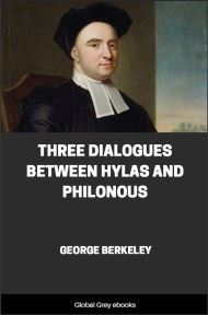 cover page for the Global Grey edition of Three Dialogues between Hylas and Philonous by George Berkeley