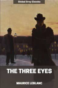 The Three Eyes, by Maurice Leblanc - click to see full size image