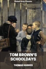 cover page for the Global Grey edition of Tom Brown's Schooldays by Thomas Hughes