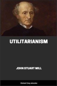 cover page for the Global Grey edition of Utilitarianism by John Stuart Mill