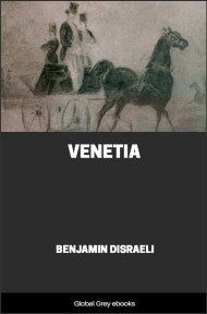cover page for the Global Grey edition of Venetia by Benjamin Disraeli