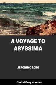 cover page for the Global Grey edition of A Voyage to Abyssinia by Jeronimo Lobo
