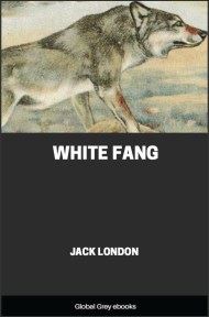 cover page for the Global Grey edition of White Fang by Jack London