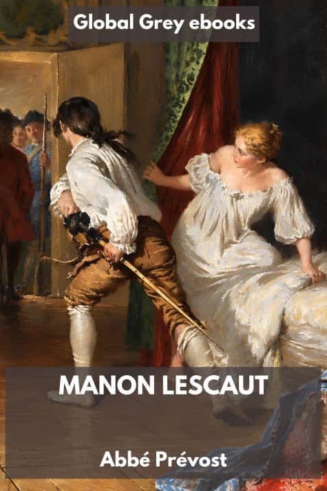 cover page for the Global Grey edition of Manon Lescaut by Abbé Prévost