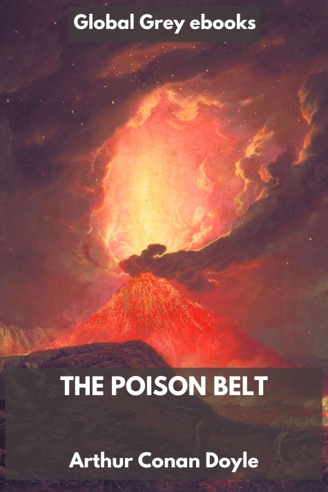 cover page for the Global Grey edition of The Poison Belt by Arthur Conan Doyle
