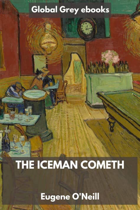 cover page for the Global Grey edition of The Iceman Cometh by Eugene O'Neill