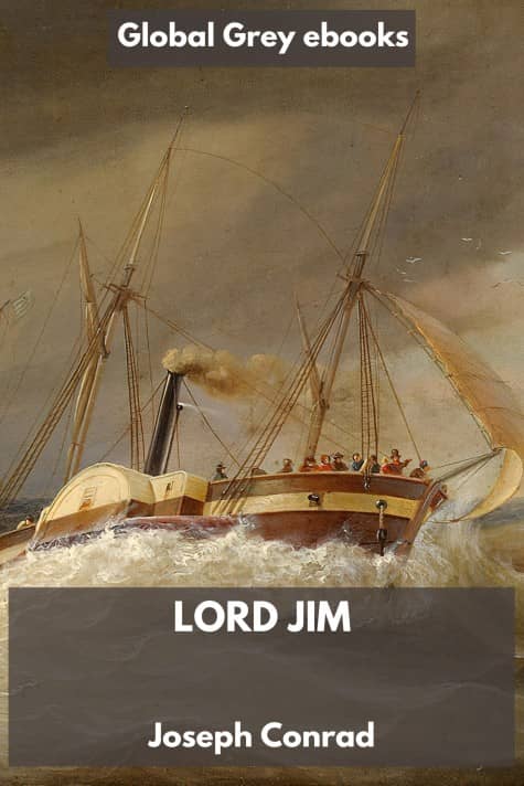 cover page for the Global Grey edition of Lord Jim by Joseph Conrad