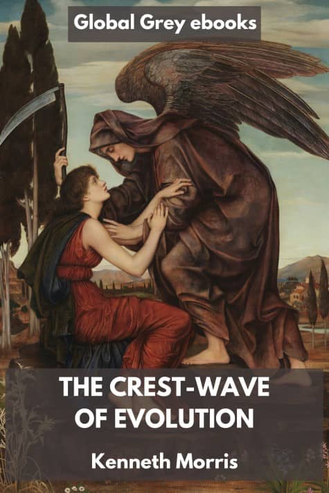 cover page for the Global Grey edition of The Crest-Wave of Evolution by Kenneth Morris