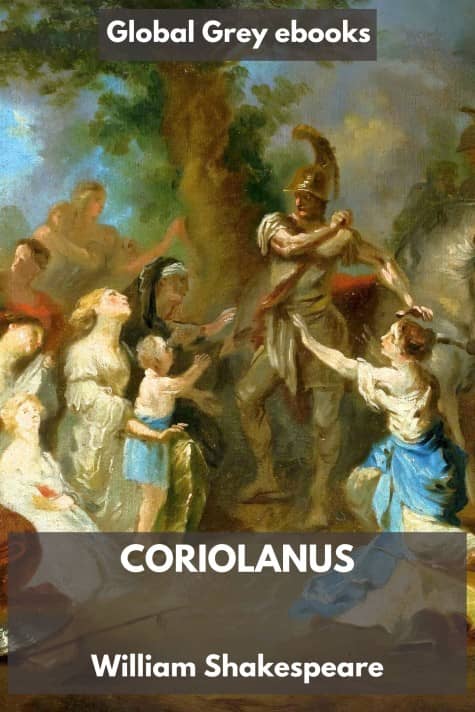 cover page for the Global Grey edition of Coriolanus by William Shakespeare