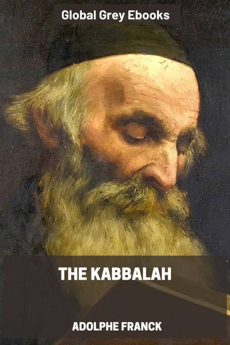 cover page for the Global Grey edition of The Kabbalah by Adolphe Franck