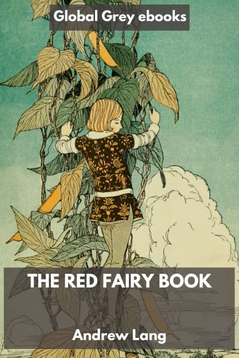cover page for the Global Grey edition of The Red Fairy Book by Andrew Lang