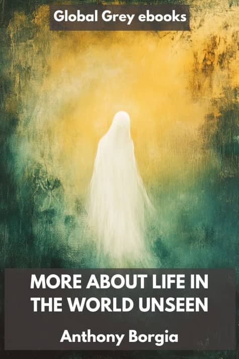 cover page for the Global Grey edition of More About Life in the World Unseen by Anthony Borgia