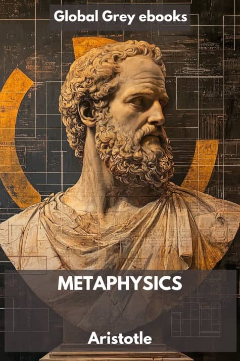 cover page for the Global Grey edition of Metaphysics by Aristotle