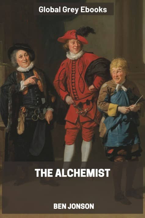 cover page for the Global Grey edition of The Alchemist by Ben Jonson
