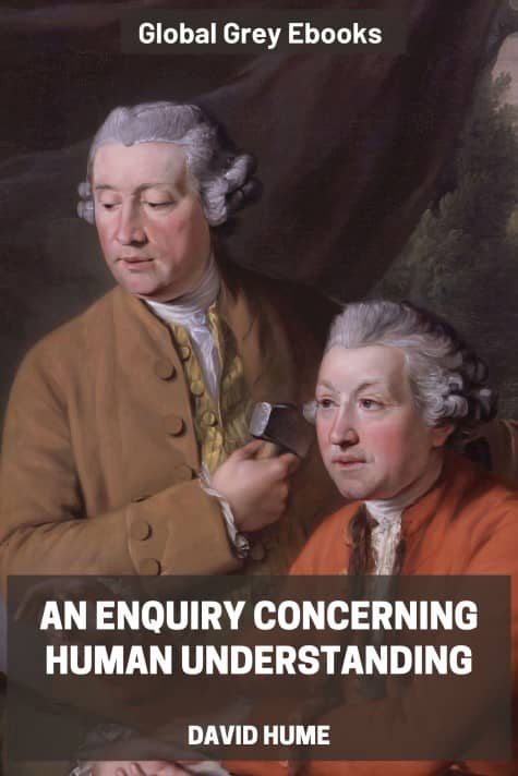 cover page for the Global Grey edition of An Enquiry Concerning Human Understanding by David Hume