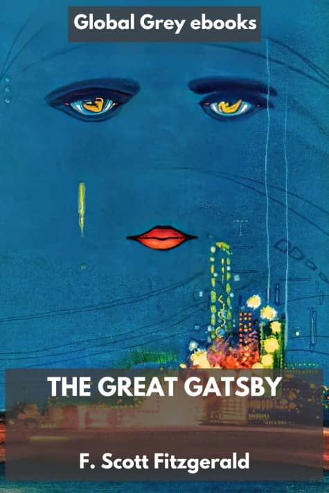 cover page for the Global Grey edition of The Great Gatsby by F. Scott Fitzgerald