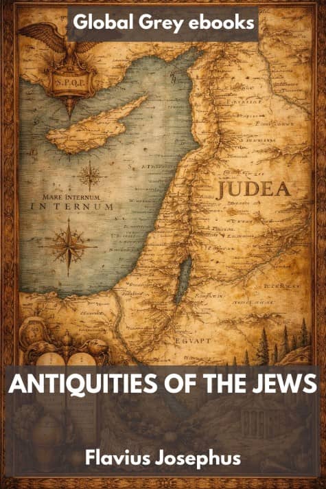cover page for the Global Grey edition of Antiquities of the Jews by Flavius Josephus